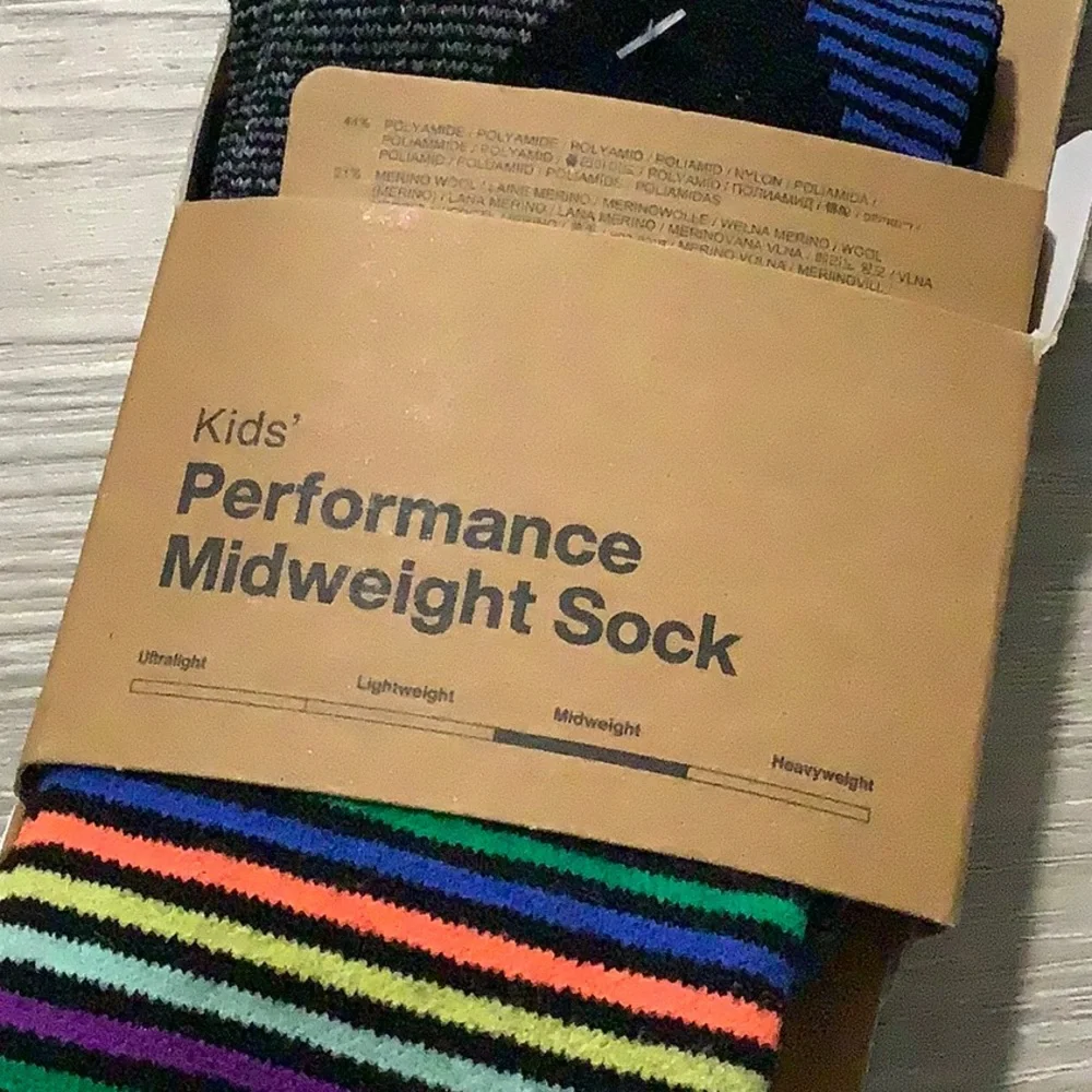 Burton kid’s performance midweight socks